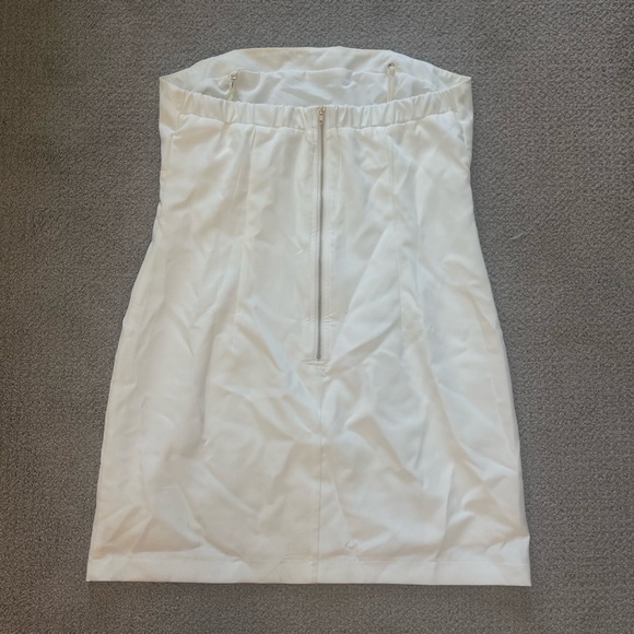 ShowPo Sharmiel Removable Straps Mini Dress in Ivory - Picture 8 of 10